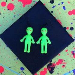 Rad Alien Earrings
